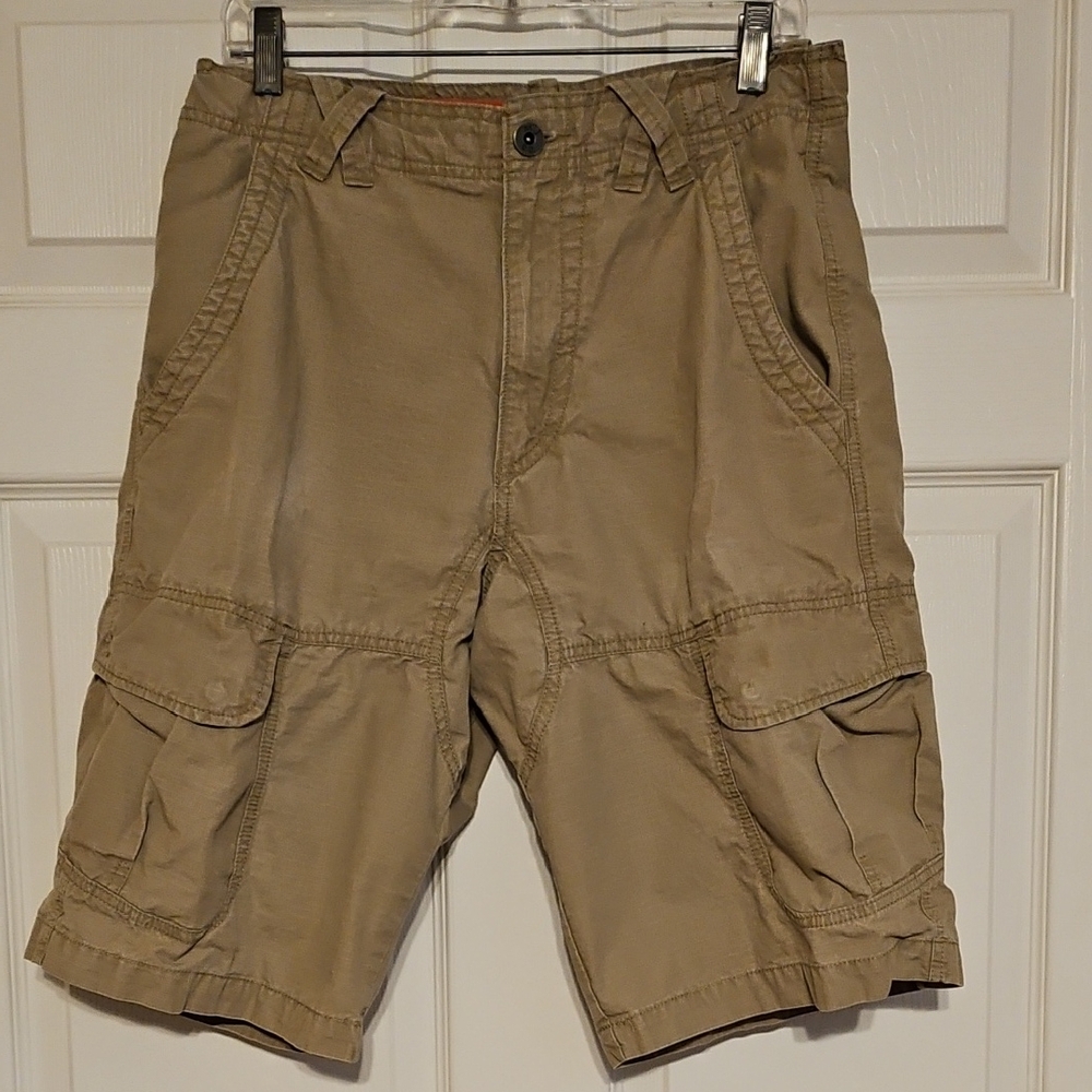 Air Jordan Men's Tan Ripstop Cargo Shorts